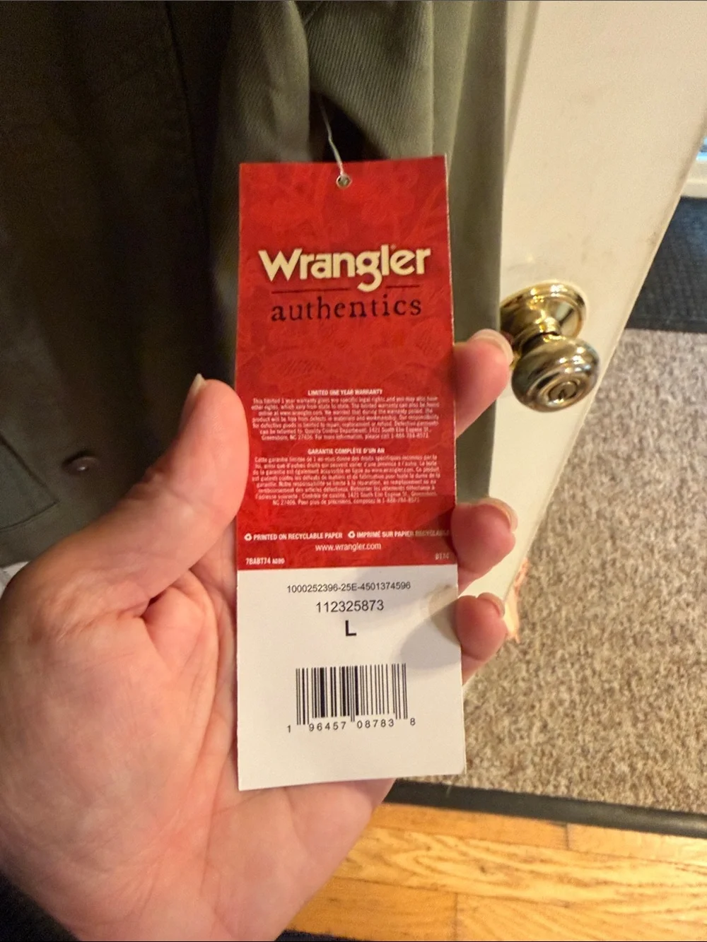 Wrangler classic button